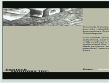 Tablet Screenshot of geotechsolutionsinc.com